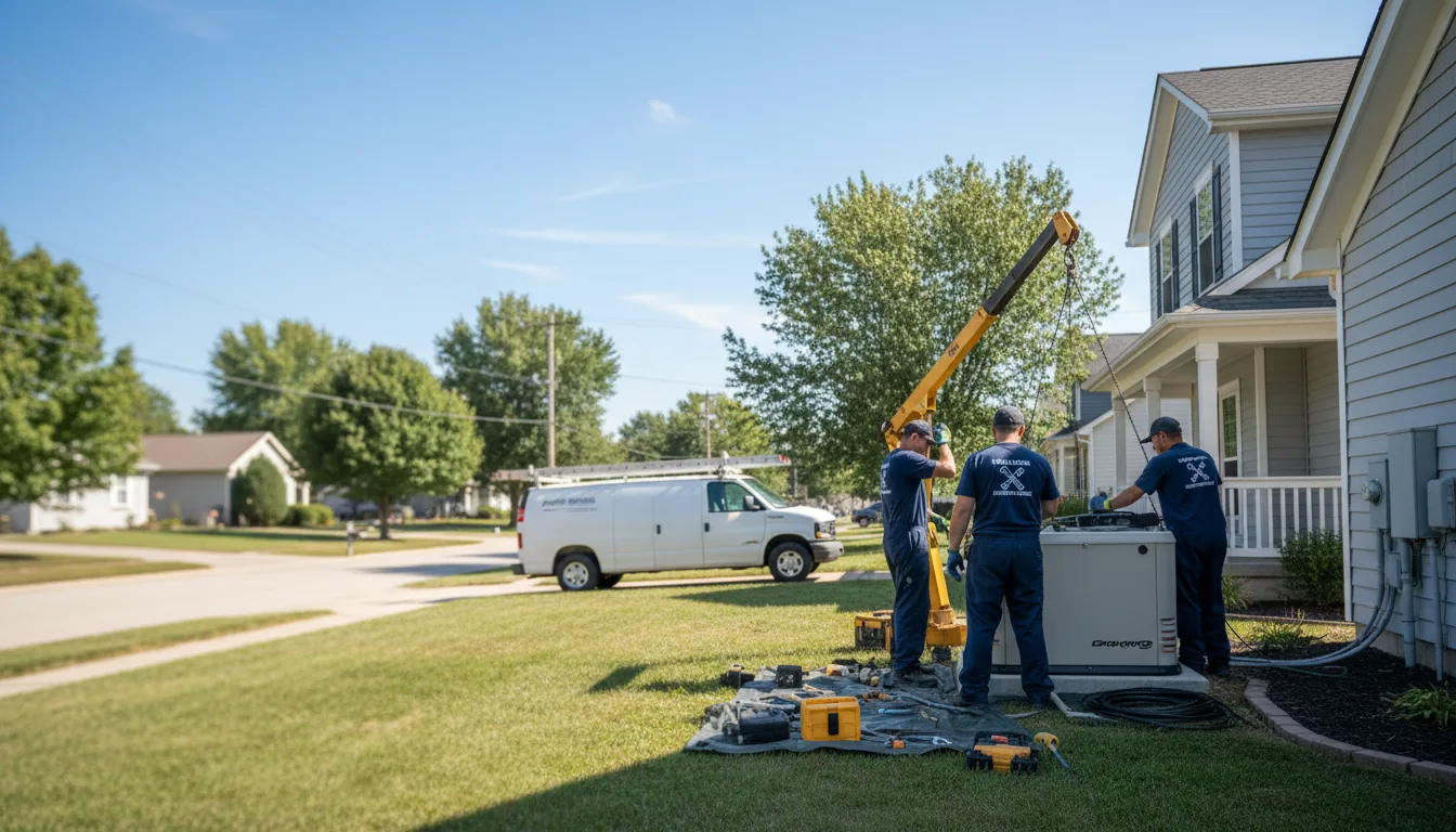 Generator Installation in Concepcion, TX near me